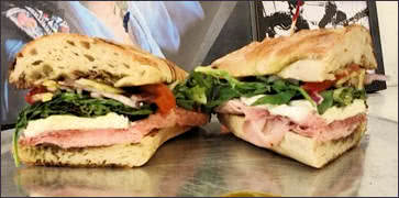Italian Wedge Sandwich