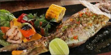 Fresh Snapper with House Sauce