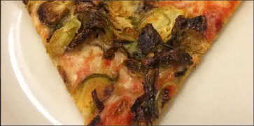 Brussels Sprouts Pizza