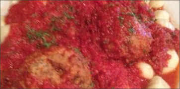 Gnocchi with Meatballs