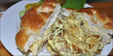 Turkey Pretzel Sandwich