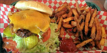 Chop House Burger with Fries