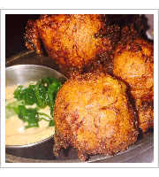 Blue Crab Hush Puppies at The Local Craft Food and Drink