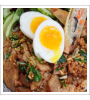 Char Siu Rice Bowl at Pure Street Food