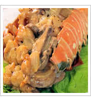 Coffee Sauce Lobster at Le Figaro