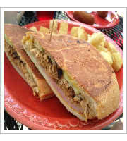 Cubano Sandwich at Victors 1959 Cafe