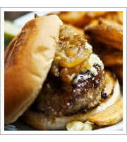 Dry Aged Steakhouse Burger at Brindle Room