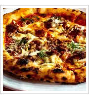 Sausage and Fennel Pizza at Grana Wood Fired Foods