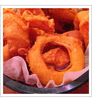 Onion Rings at Leonards Pit Barbecue