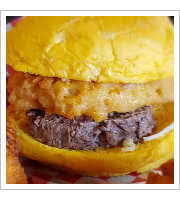 Meatloaf Mac Sandwich at MayMoes Cajun Grill