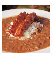 Red Beans and Rice at The Old Coffee Pot
