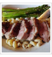 Roasted Duck Breast with Cavatappi Pasta at Zydeco Kitchen & Cocktails