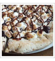 Smores Pizza at Fat Olives