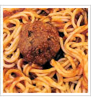 Spaghetti Platter at LoBellos