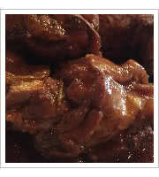 Brown Stew Chicken at Cool Runnings Jamaican Grill
