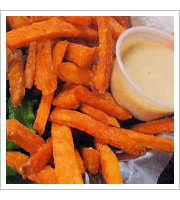 Sweet Potato Fries at Donnie Macs Trailer Park Cuisine