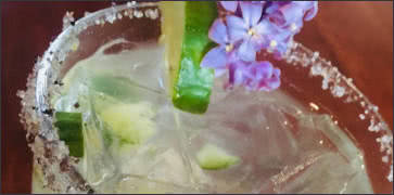 Lilac Cucumber Sake Surprise Cocktail