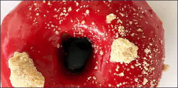 Cranberry Streusel Donut