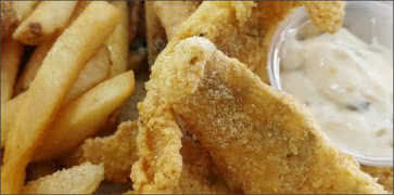Yellow Lake Perch with Fries