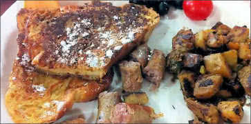 Challah French Toast Breakfast