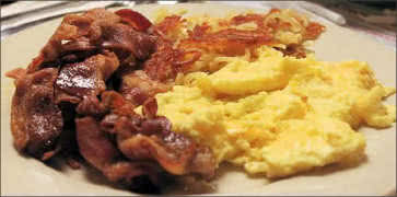 Eggs and Bacon Breakfast