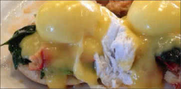 Lobster and Spinach Egg Benedict