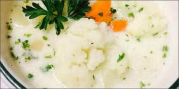 Cauliflower Vegetables Soup at Eva's European Sweets