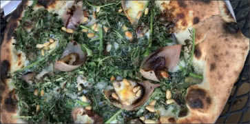 Wood Fired Gorgonzoloft Pizza