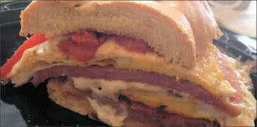 Southwest Buster Breakfast Sandwich
