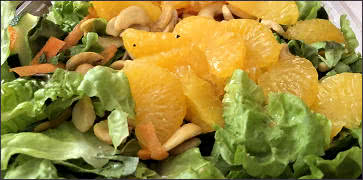 Mandarin Cashew Salad