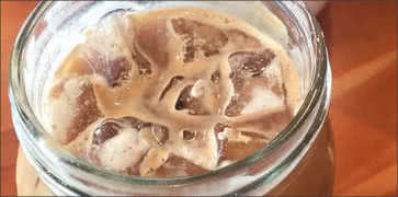 Iced Hazelnut Latte