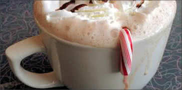 Candy Cane Hot Chocolate