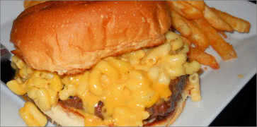 Mac and Cheese Burger