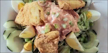 Shrimp Remauldae Salad