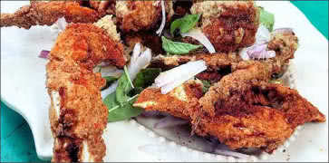 Fried Crabs