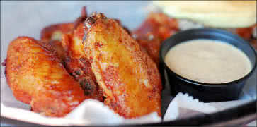 Wings with Ranch Dip