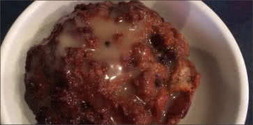 Bread Pudding with Bourbon Glaze