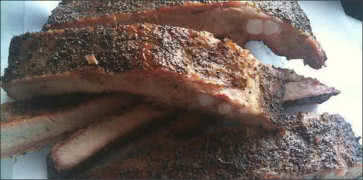 Dry Rub BBQ Pork Ribs