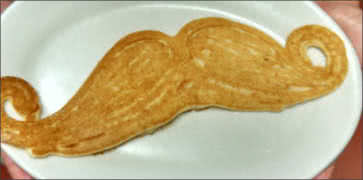 Mustache Pancake