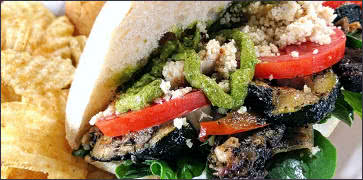 Mediterranean Roasted Vegetable Sandwich