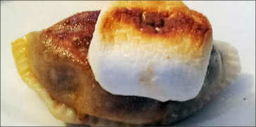 Sweet Potato Marshmallow Pierogi
