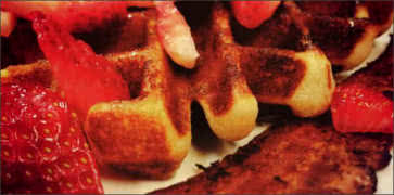 Waffles and Bacon