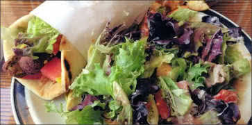 Vegan Falafel with Salad