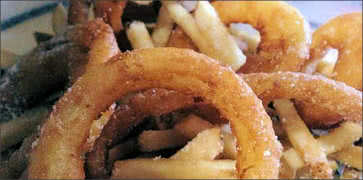 Sea-Salt and Vinegar, Fries & Onion Rings