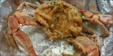 Fried Blue Crab