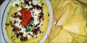 White Bean Dip with Bacon Bits