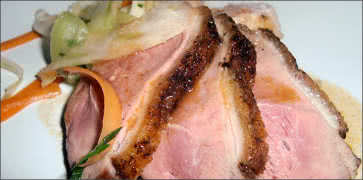 Slow Smoked Duck Breast