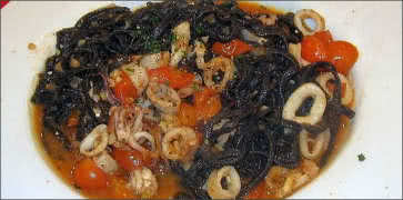 Squid Ink Black Pasta
