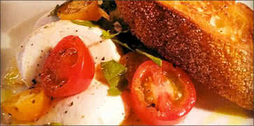 Mozzarella & Marinated Tomato Salad
