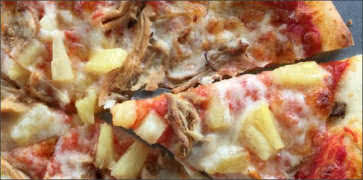 Pineapple Pork Pizza